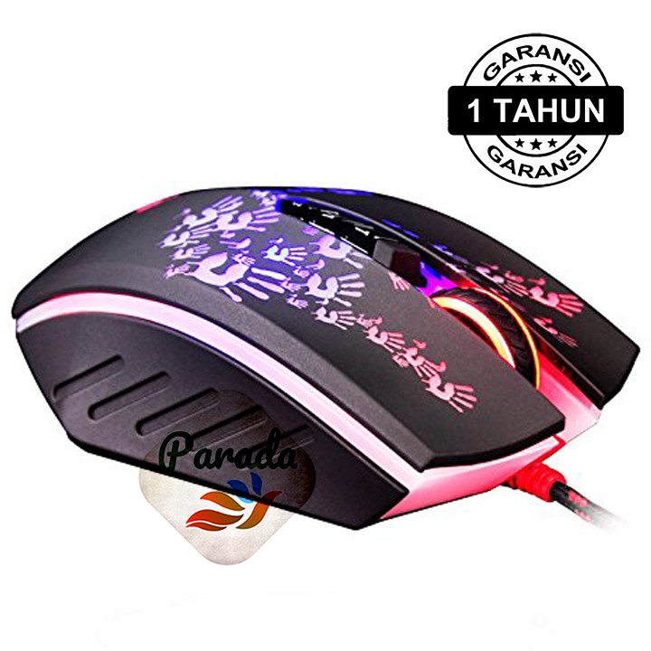 Mouse Gaming Bloody A60A, Infrared Switch, 7 Profile Macro, Wired, Ori