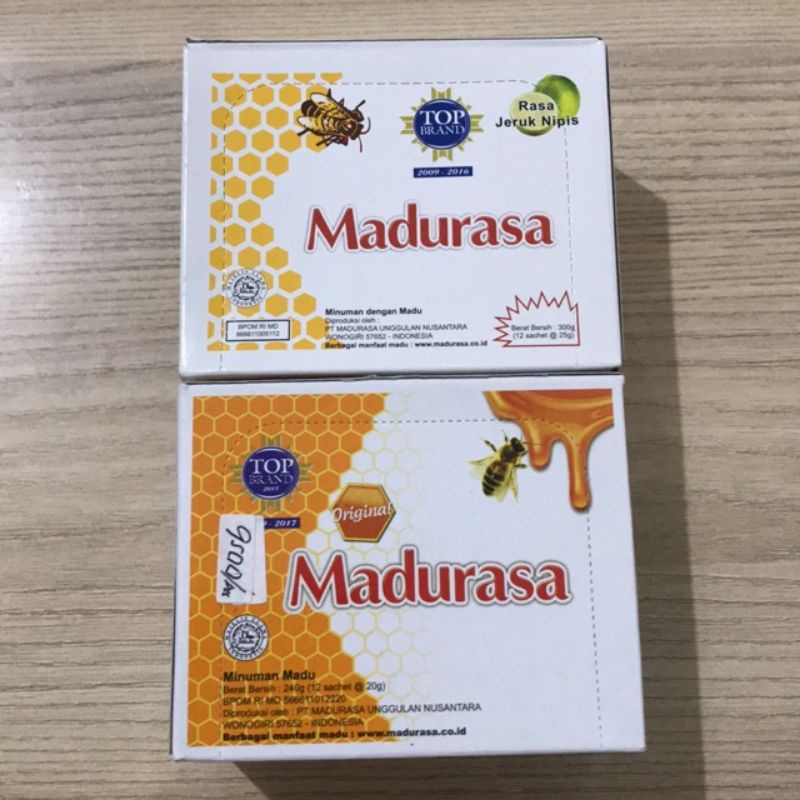 

Madurasa 1 box isi 12 sachet