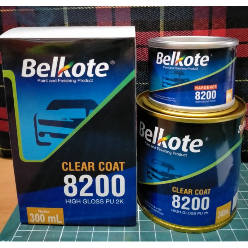 Belkote clear 8200 kemasan 300ml