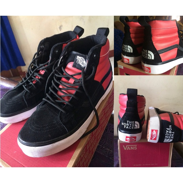 vans sk8 hi mte the north face