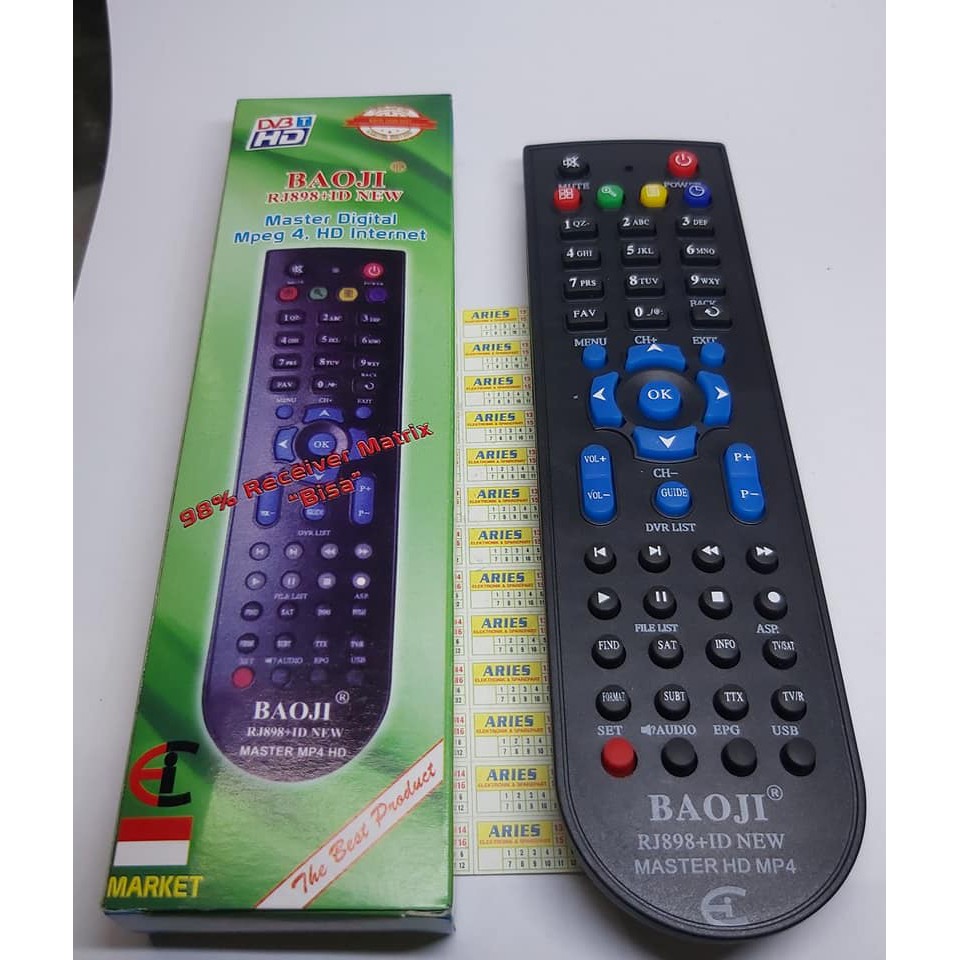 REMOT MULTI RECEIVER MP4 REMOT DVB MP4