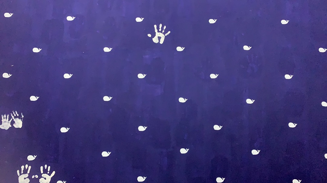 Paus Wallsticker Walldecal Stiker Dinding Hiasan Dinding Pajangan Dinding  Dekorasi Rumah