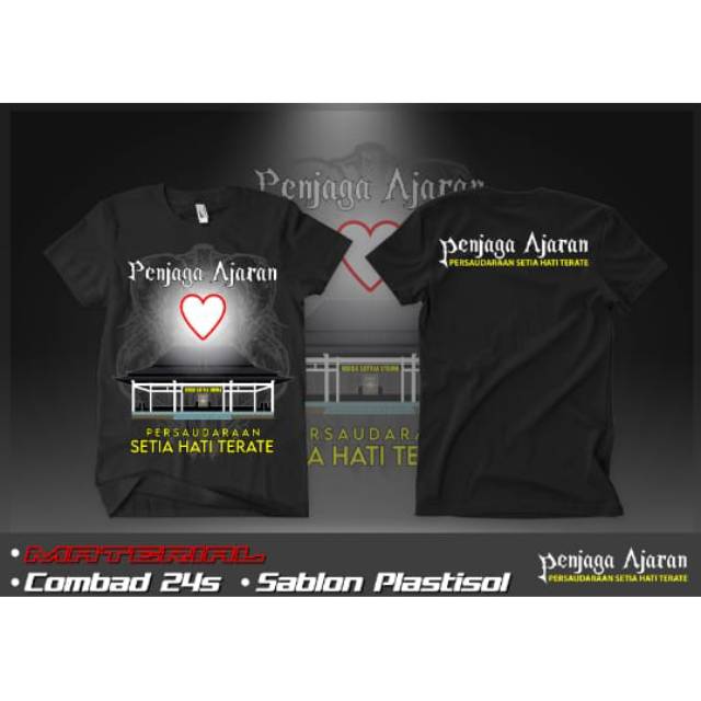 BAJU KAOS DISTRO PSHT PENJAGA AJARAN