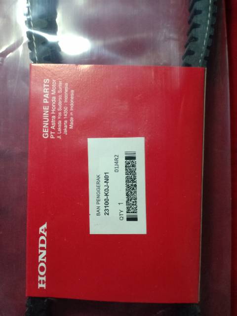 V belt Honda Genio,BEAT NEW LED 2020  K0J