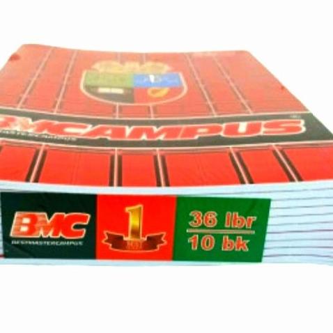 

Miliki Buku Tulis BM CAMPUS Boxy 36 Lembar 10 Buku .,