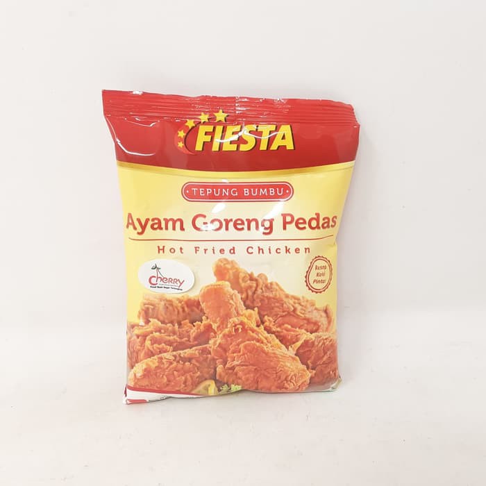 

tepung pedas fiesta ayam goreng 80 gram