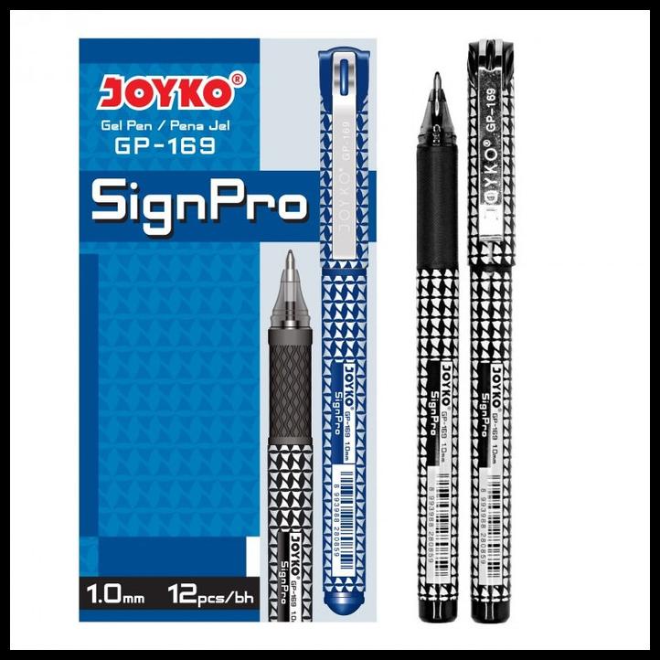 

Force | Joyko Gel Pen Gp 169 Signpro / Pulpen Joyko Signpro Gp 169