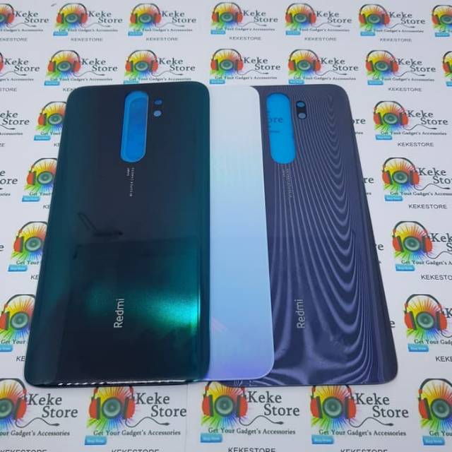 Backdoor Xiaomi Redmi Note 8 Pro Original KACA Cover Belakang Baterai.