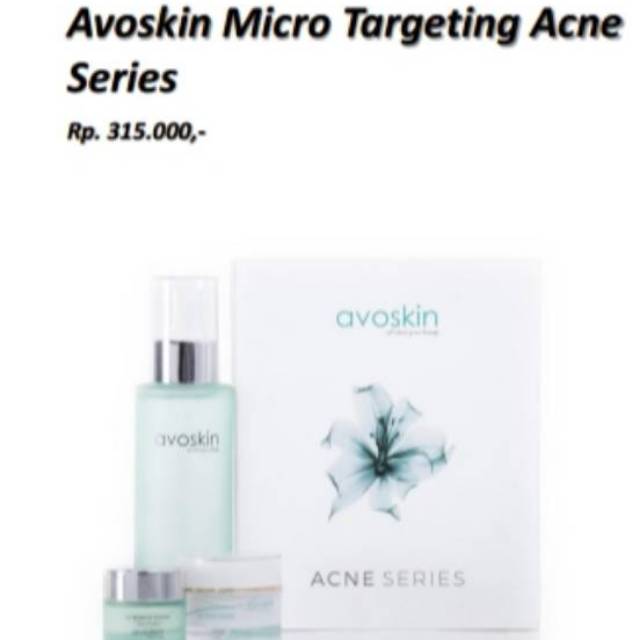 avoskin for acne