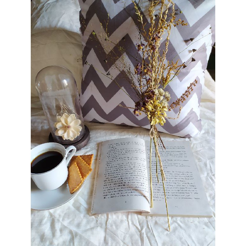 KINDNESS DRIED FLOWER, BOUQUET BUNGA KERING AESTHETIC