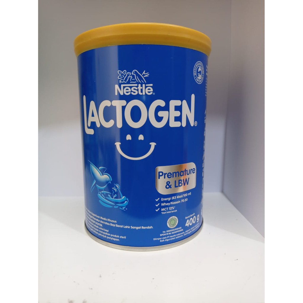 KEMASAN BARU!! SUSU LACTOGEN PREMATURE & LBW 400 GR - Susu Bayi Prematur