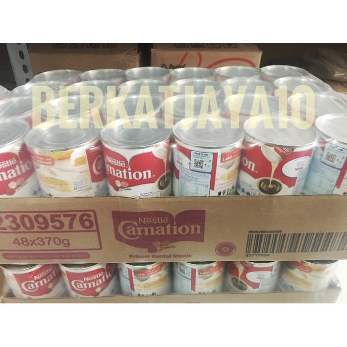 MURAH SUSU CARNATION PER KARTON 48 Kaleng 370 Gr Nestle GOJEK ONLY