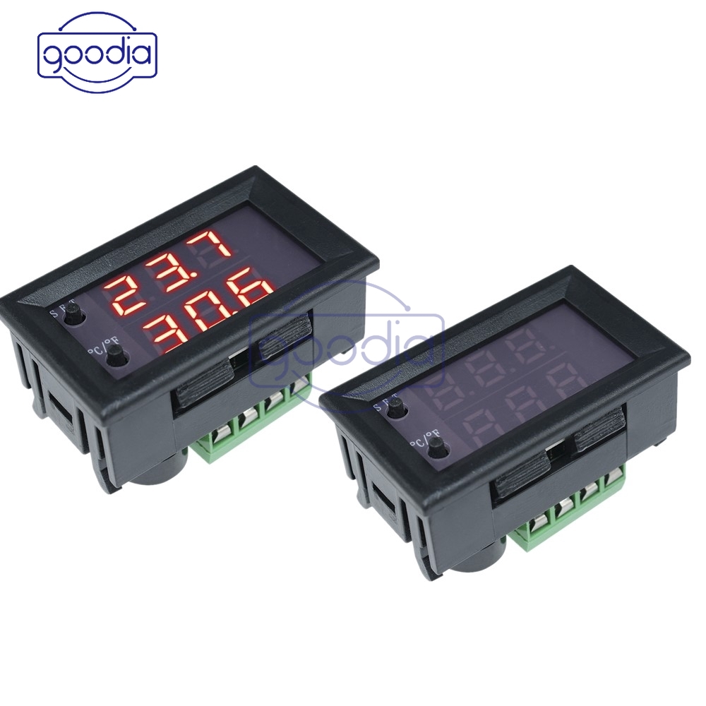 Termostat W1209Wk Digital Dc 12v Led Pengontrol Suhu - 50-110° C Sensor Dengan Probe