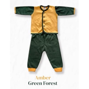 LIbby comfy kombinasi earth colors series 1 setel panjang