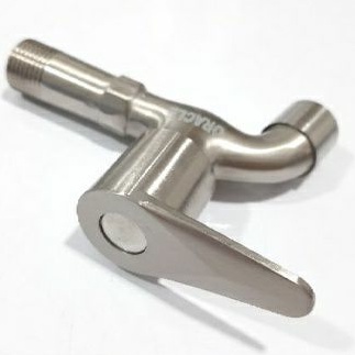 Kran air Tembok Satin ENGKOL 1/2&quot; Stainless steel ASLI (G741)