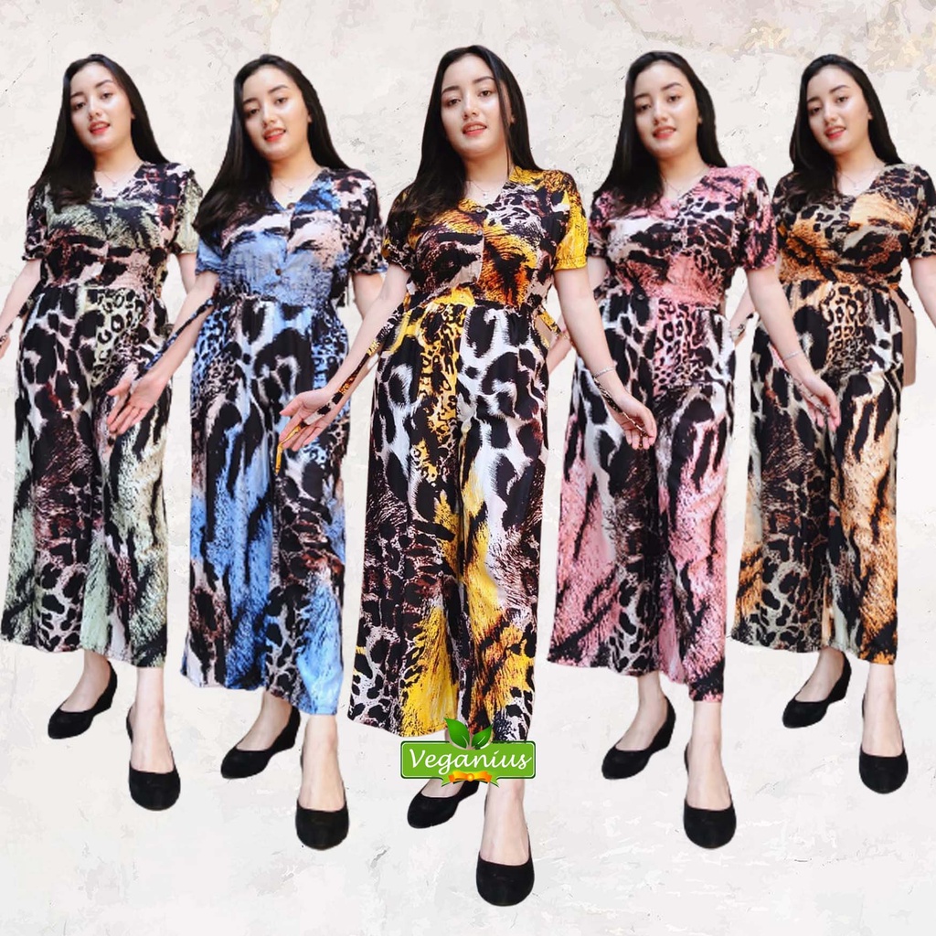 JUMPSUIT KANCING | JUMPSUIT WANITA | JUMPSUIT BALI