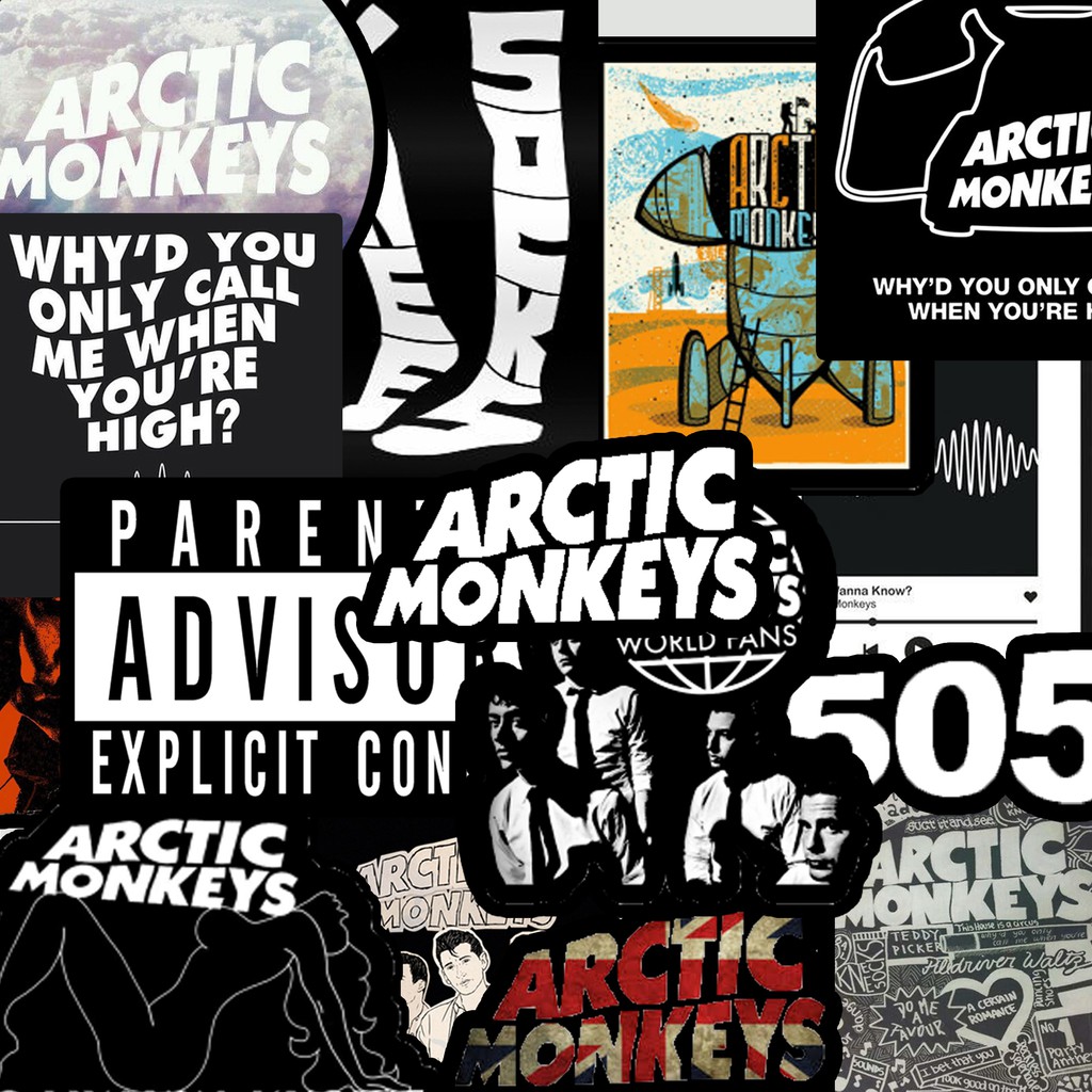 

Sticker Arctic Monkeys 2.0 Black Border