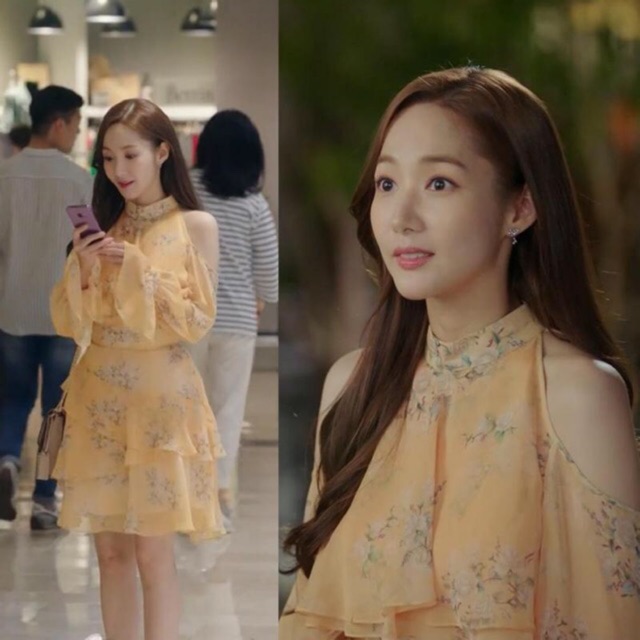 Jennie Blackpink Floral Dress