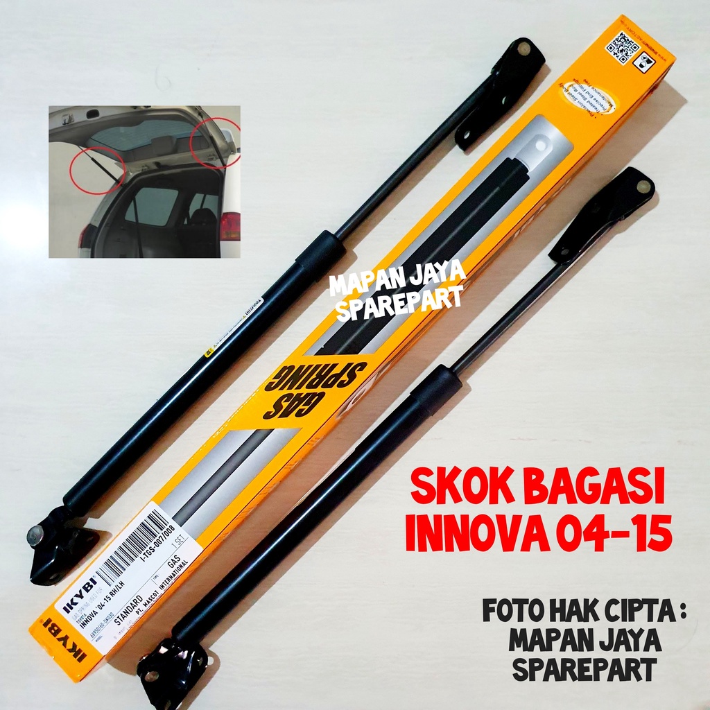 HIDROLIK PINTU BELAKANG - SHOCK BAGASI INNOVA 2005-2015 IKYBI