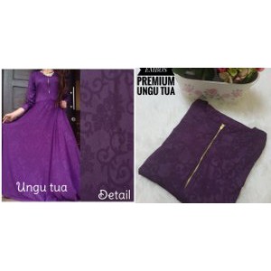 Dijual GAMIS EMBOS JERSEY PREMIUM JUMBO XXL XXXL UNGU TUA Berkualitas