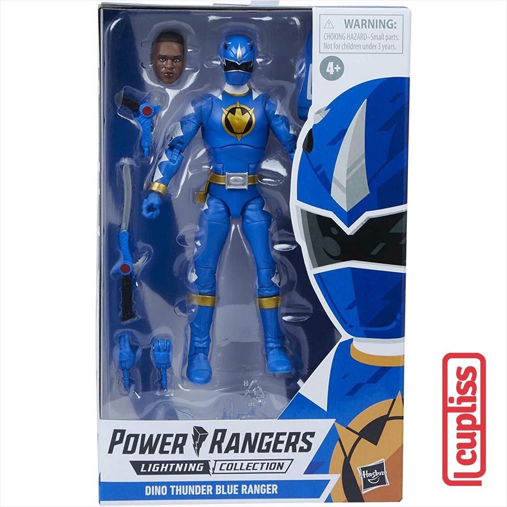 Hasbro Power Rangers F1427 Dino Thunder Blue Ranger Lightning