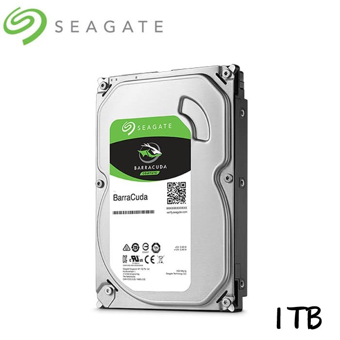 HDD Seagate BarraCuda 1TB Harddisk Internal PC Hardisk Komputer Baracuda