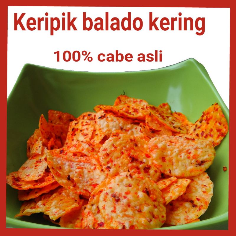 

Keripik Singkong Pedas Balado Kripik Cabe