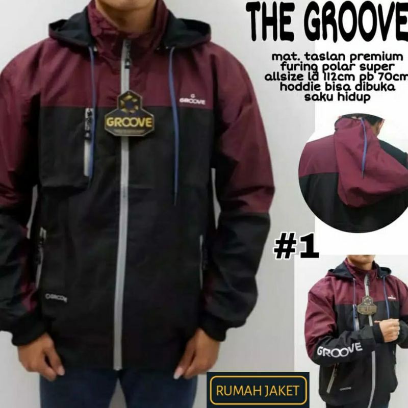 Jaket The Groove l Jaket Cowok l Casual