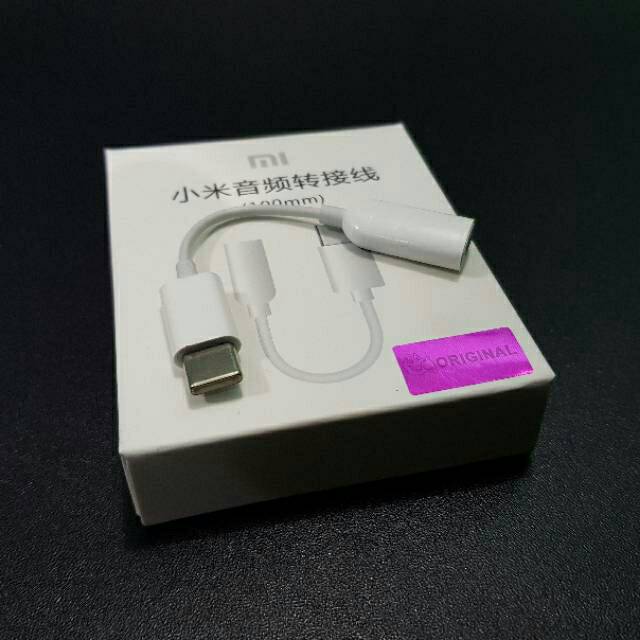 Xioami USB Type C To Jack Audio Adaptor Aux Kabel Handsfree