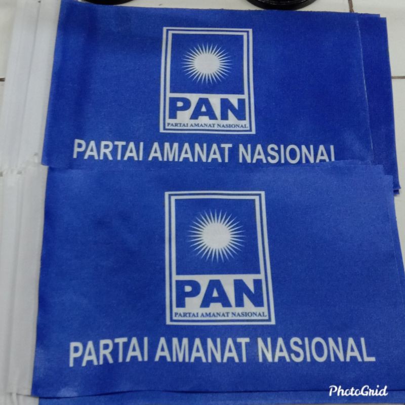 

best seller bendera meja bendera partai PAN