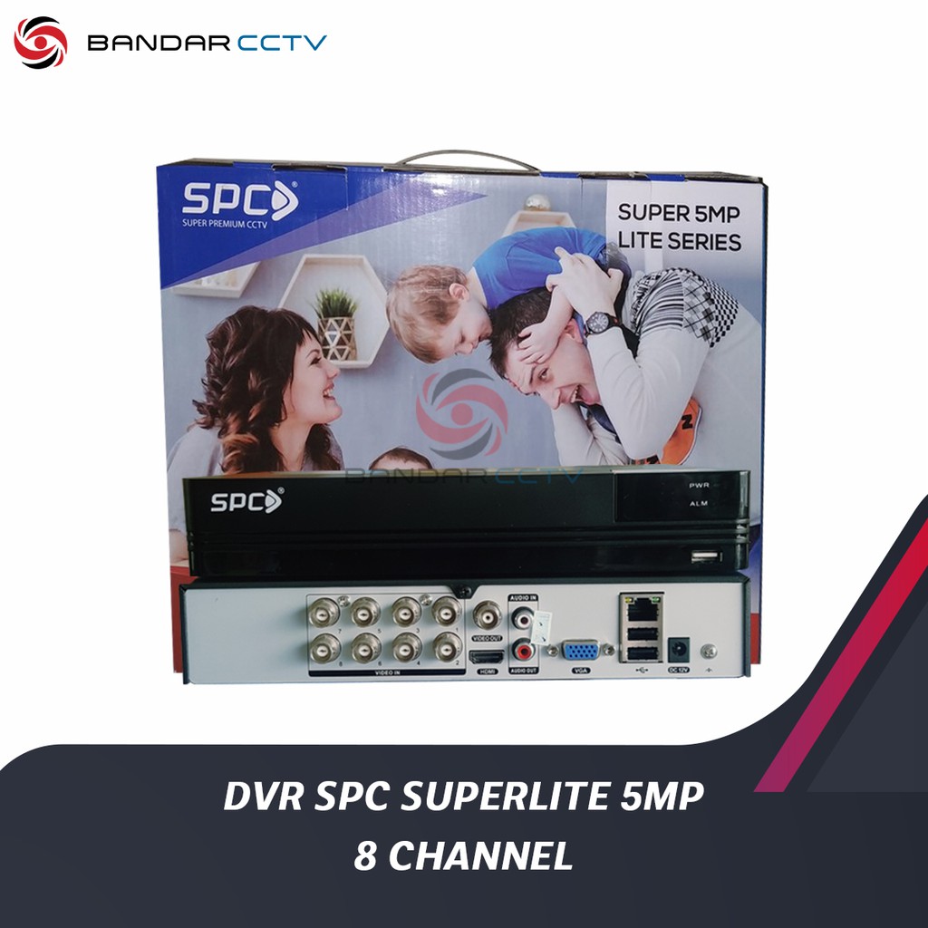 DVR 8 CHANNEL SPC SUPERLITE SERIES 5MP