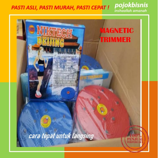 MAGNETIC TRIMMER / JOGING KECIL / BODY PLATE / ALAT TRIMMER / OLAH RAGA RUMAHAN