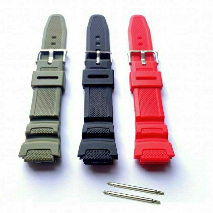 STRAP TALI JAM CASIO SGW-300H SGW-400H SGW-450H SGW-500H SGW300 SGW400 SGW450 SGW500 SGW400H FREE PE