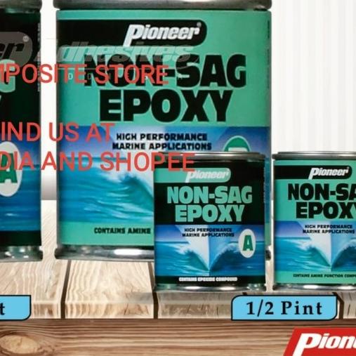 

Pioneer EPOXY NON-SAG 170GR (1SET 2 KALENG = 340GR) / LEM PHILIPINE