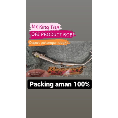 Knalpot Rob1 Mx King TGA Best Seller