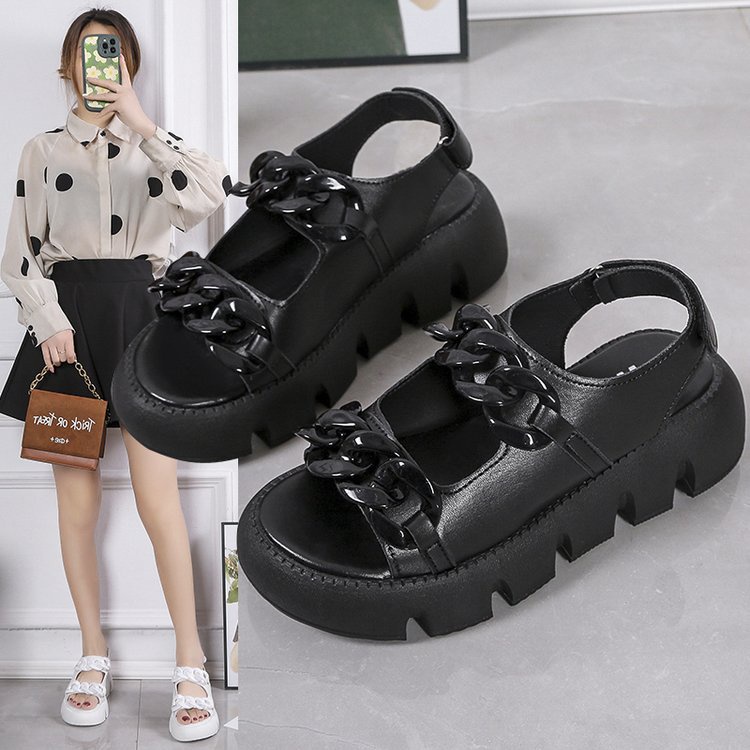 COD Sneakersdaily 2580 Sandal Curly  Sepatu Wanita Sandal Kekinian REALPICT