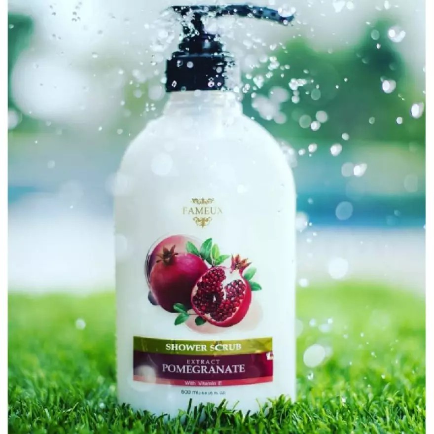 FAMEUX SHOWER SCRUB 500ML