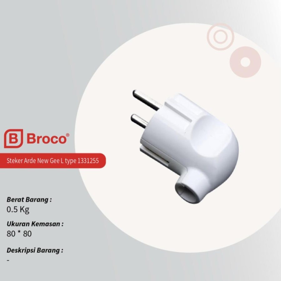 STEKER ARDE L NEW GEE WHITE 1331255 BROCO