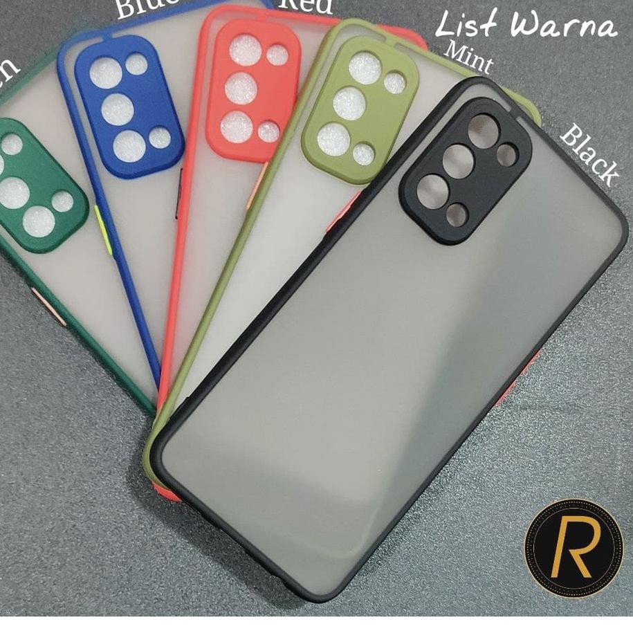 JLY343 Premium Black Oppo Reno 5 Casing Hitam Case List Hitam Softcase Matte Case Dove Softcase Hard