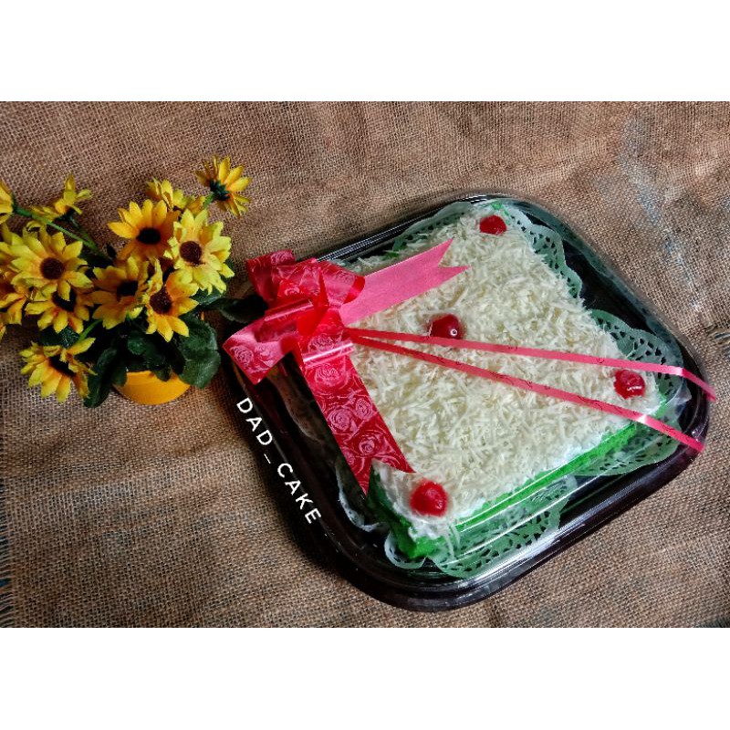 

hantaran cake bolu pandan keju