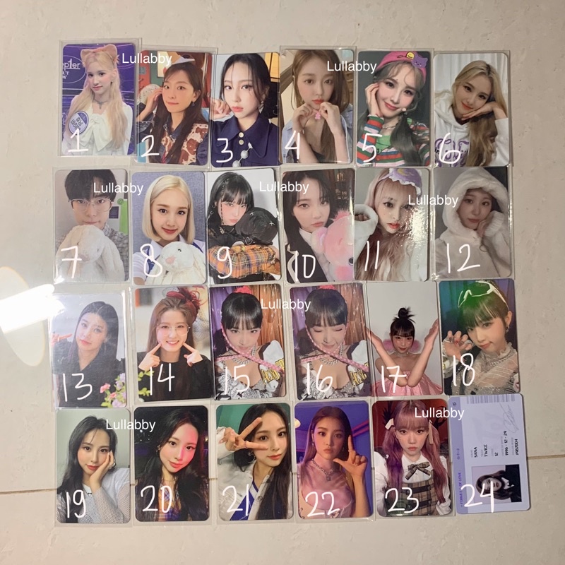 Pc gg pc kep1er bahiyyih red velvet seulgi smcu lightsum jian sangah oh my girl yooa pc weeekly jaeh