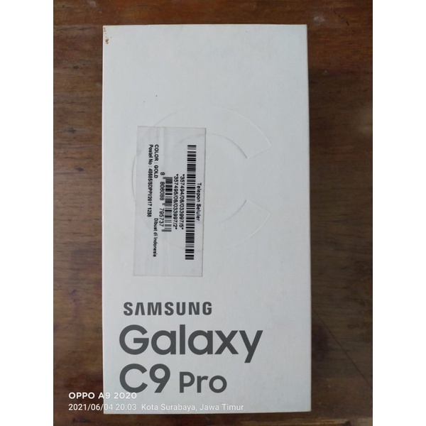 Samsung Galaxy C9 Pro Gold Second/Preloved/Bekas