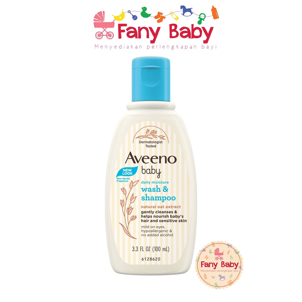 AVEENO BABY WASH &amp; SHAMPOO 100ML