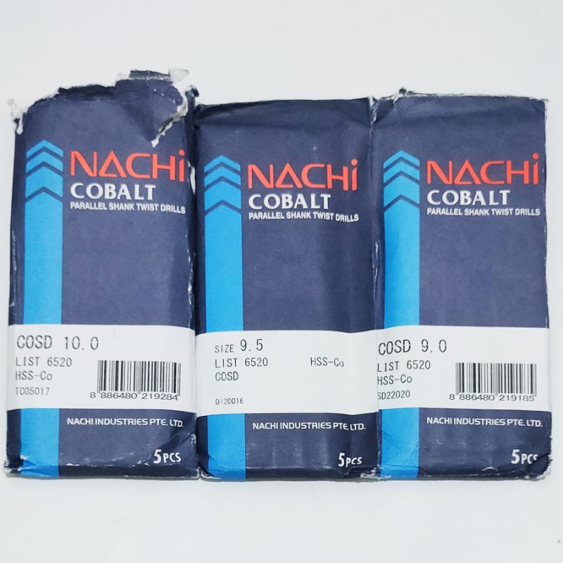 Jual nachi cobalt hssco 910mm mata bor drill bit besi alumunium
