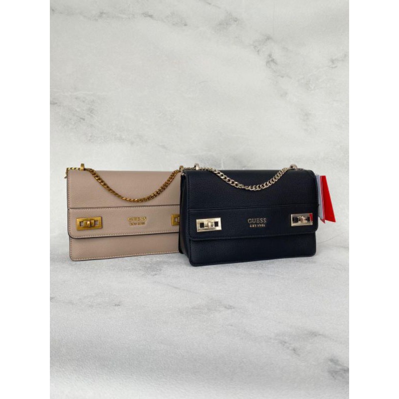 12.12 SALE | GUESSS Katey Convertible Flap Crossbody Bag