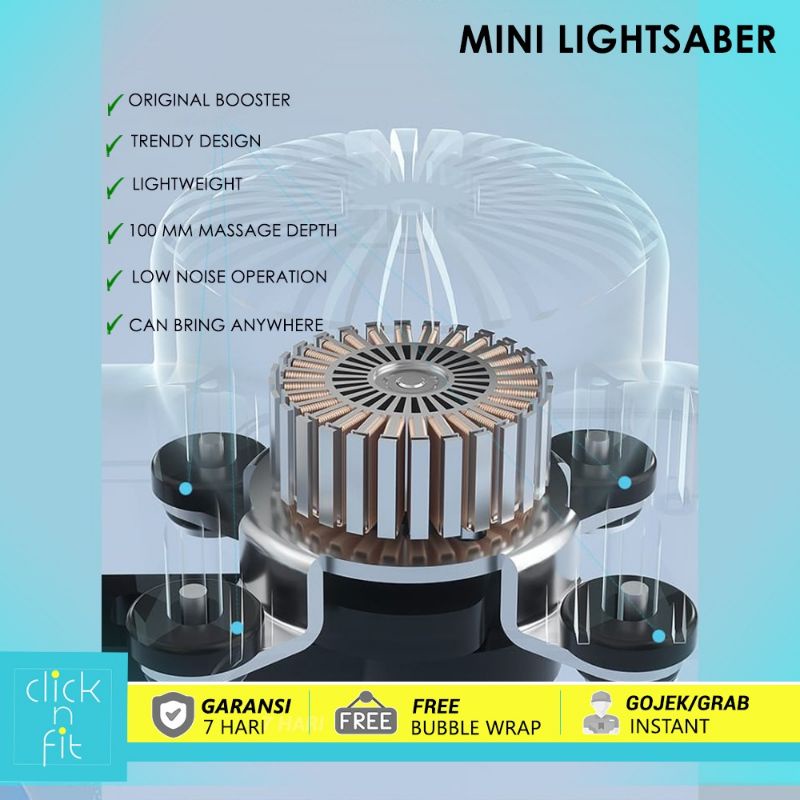 BOOSTER MINI LIGHTSABER /MASSAGER GUN