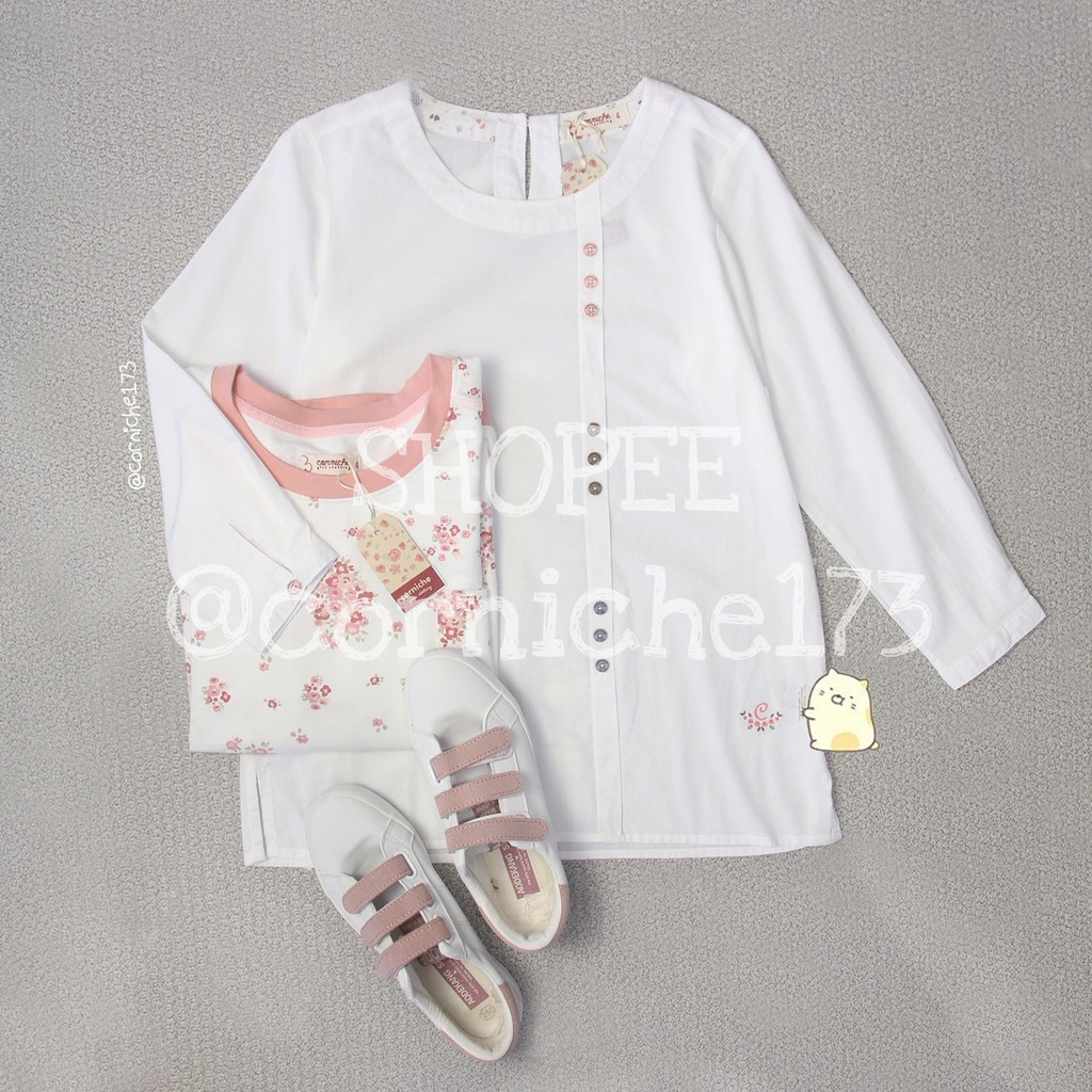 Corniche Riana Blouse White - TH231306