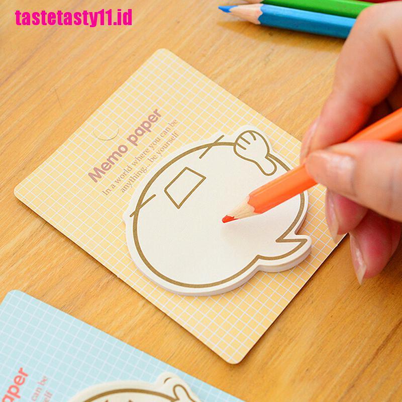 【TTID】1xPlanner Stickers Sticky Notes Cute Stationery Office Supplies Memo Pad