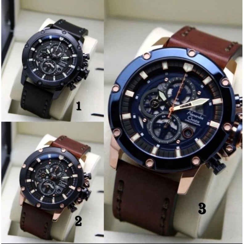 Jam Tangan Pria Alexandre Christie AC6564 6564 AC 6564 - Original Garansi Resmi