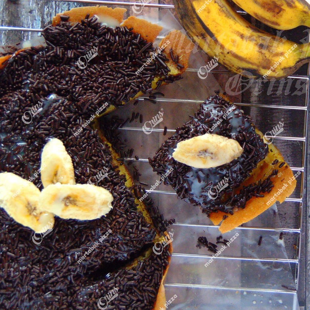 

Martabak Pizza Orins Manis Topping Cokelat Pisang